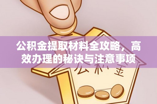 麻阳公积金提取材料全攻略，高效办理的秘诀与注意事项