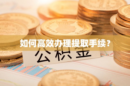 麻阳如何高效办理提取手续？