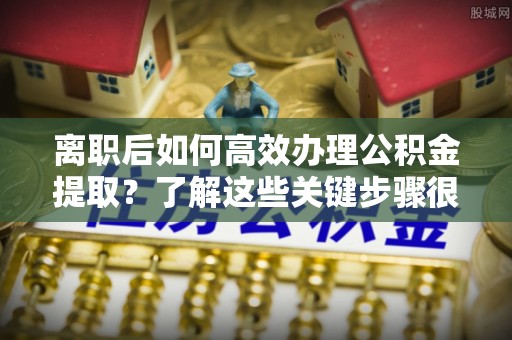 麻阳离职后如何高效办理公积金提取？了解这些关键步骤很重要！