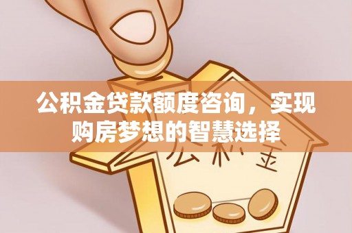 麻阳公积金贷款额度咨询，实现购房梦想的智慧选择