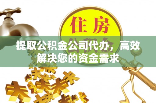 麻阳提取公积金公司代办，高效解决您的资金需求