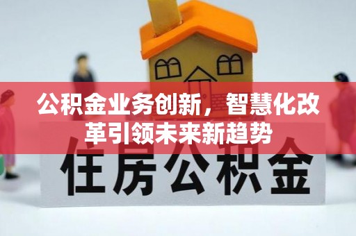 麻阳公积金业务创新，智慧化改革引领未来新趋势