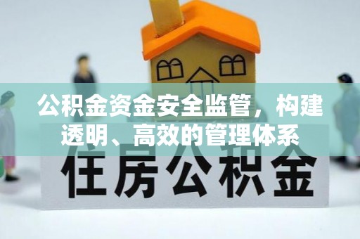 麻阳公积金资金安全监管，构建透明、高效的管理体系
