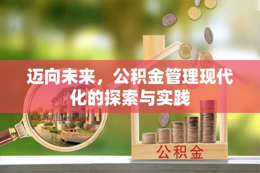 麻阳迈向未来，公积金管理现代化的探索与实践
