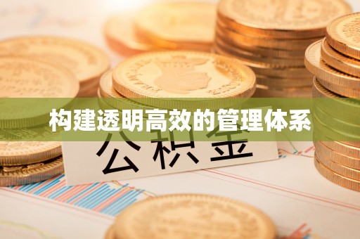 麻阳构建透明高效的管理体系