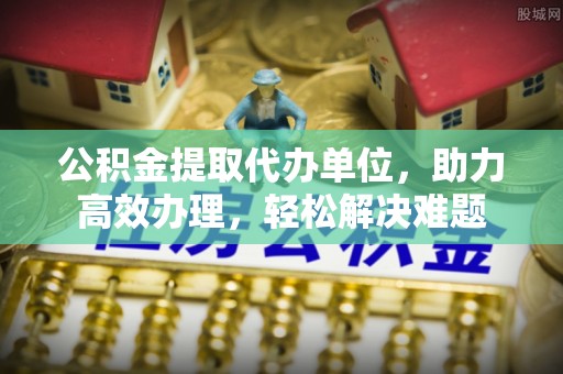 麻阳公积金提取代办单位，助力高效办理，轻松解决难题