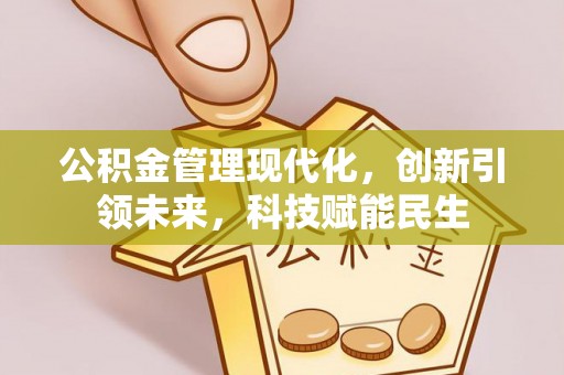 麻阳公积金管理现代化，创新引领未来，科技赋能民生