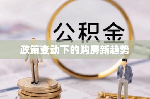 麻阳政策变动下的购房新趋势