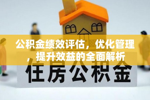 麻阳公积金绩效评估，优化管理，提升效益的全面解析