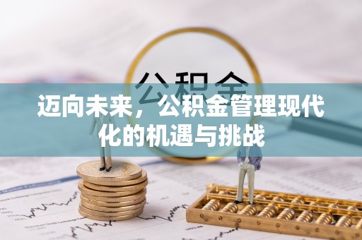 麻阳迈向未来，公积金管理现代化的机遇与挑战