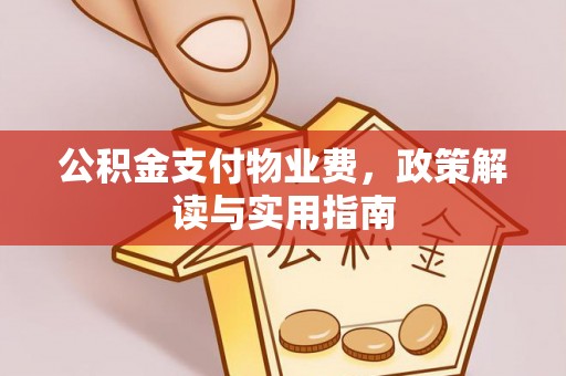 麻阳公积金支付物业费，政策解读与实用指南