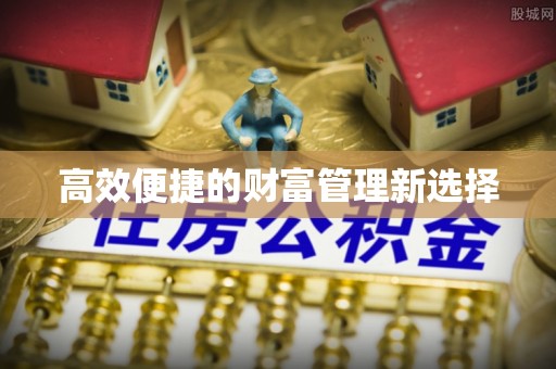 麻阳高效便捷的财富管理新选择