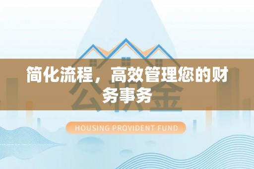 麻阳简化流程，高效管理您的财务事务