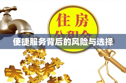 麻阳便捷服务背后的风险与选择